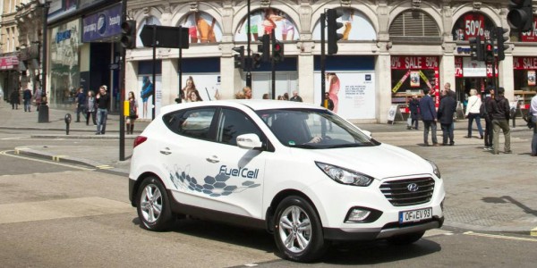 Hyundai ix35 FCEV in London f