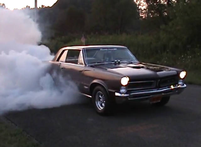 1965 gto burnout