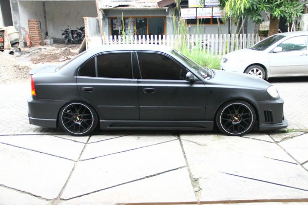 hyundai accent customized 2
