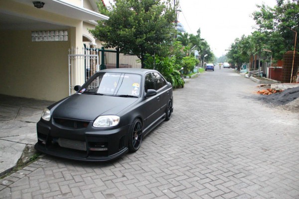 hyundai accent customized 2
