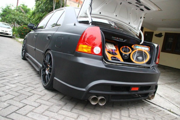 hyundai accent customized 2