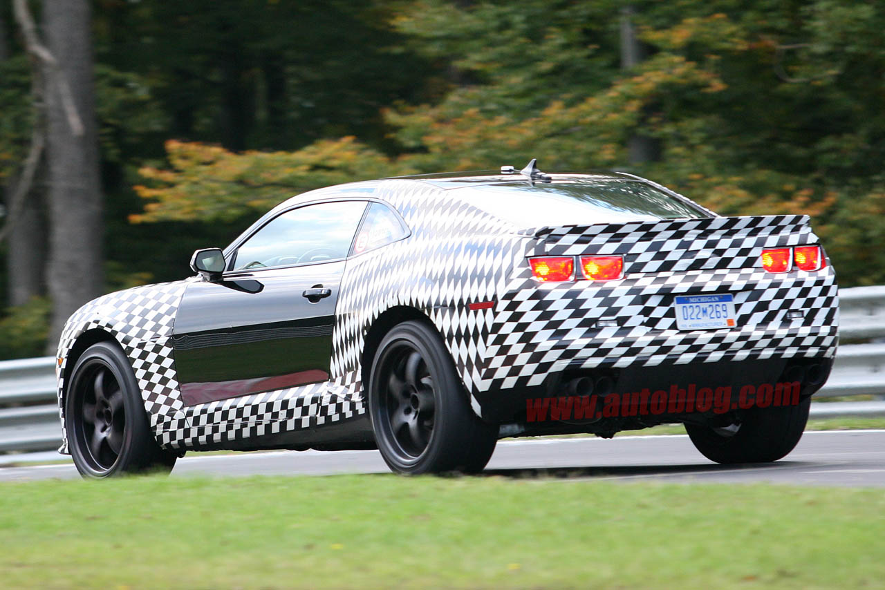 Camaro Z28 Test at Nurburgring