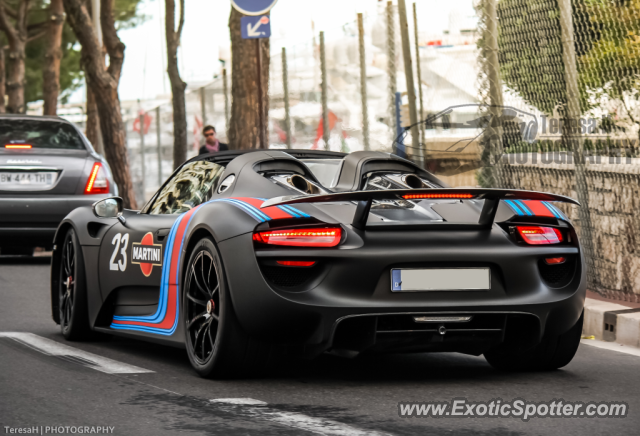 Porsche 918 Spyder in Monaco
