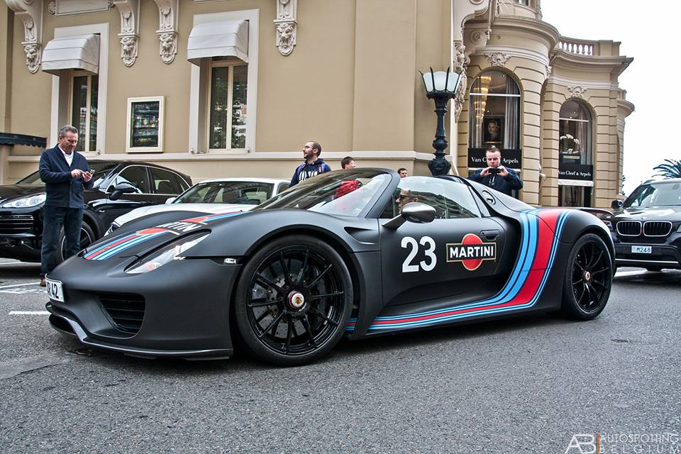 Porsche 918 Spyder in Monaco