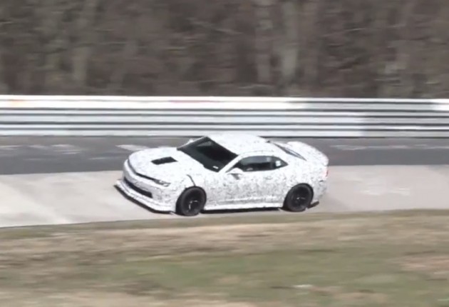 Camaro Z28 Test at Nurburgring