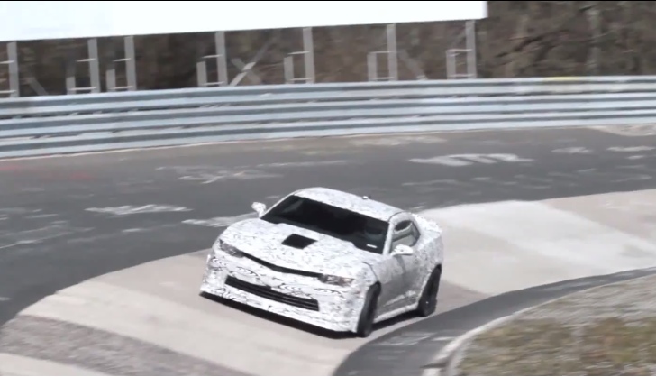 Camaro Z28 Test at Nurburgring