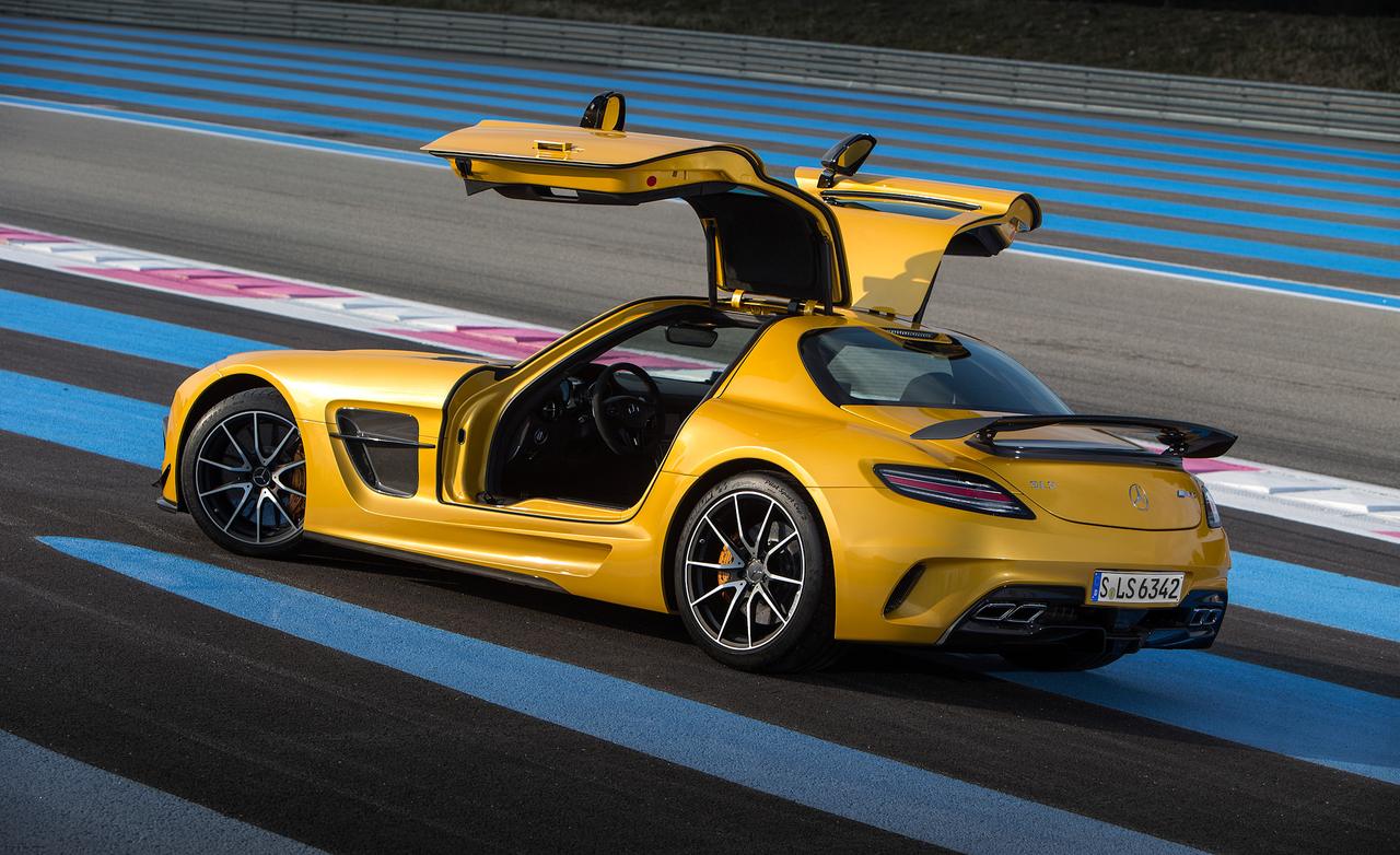 mercedes sls amg black