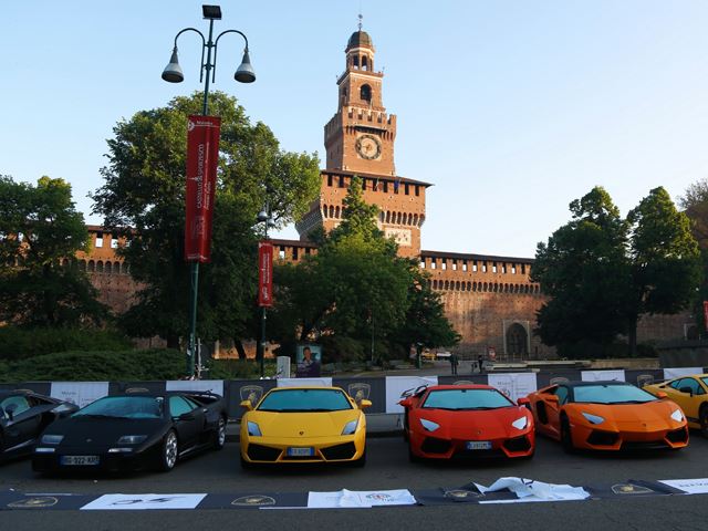350 Lamborghinis
