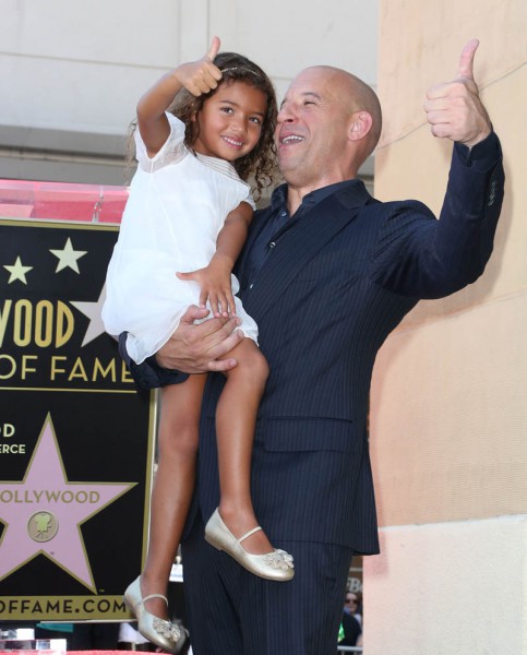 Vin Diesel Honored On The Hollywood Walk Of Fame
