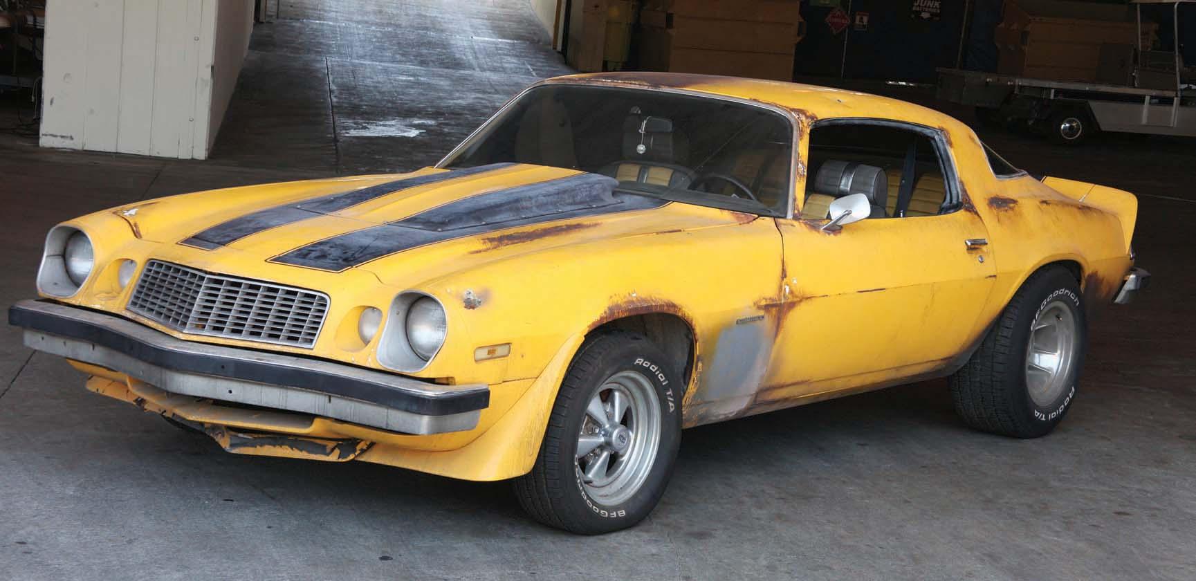 Check Out Chevy Camaro Bumblebee From Transformers