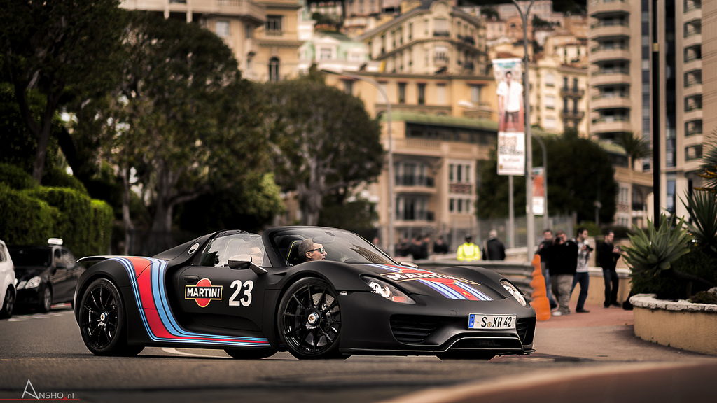 Porsche 918 Spyder in Monaco