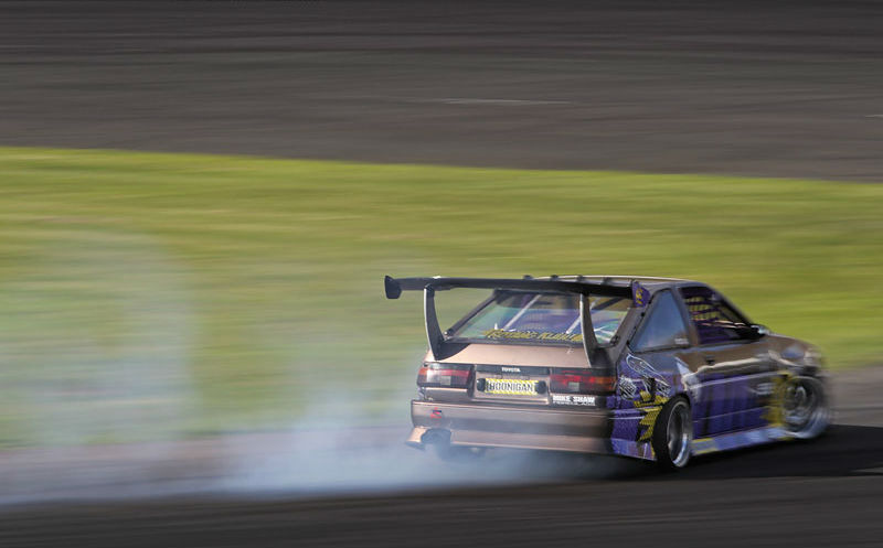 Corolla AE85 drifting rotary