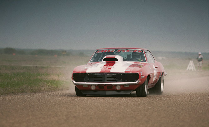 1969 big red camaro Z128