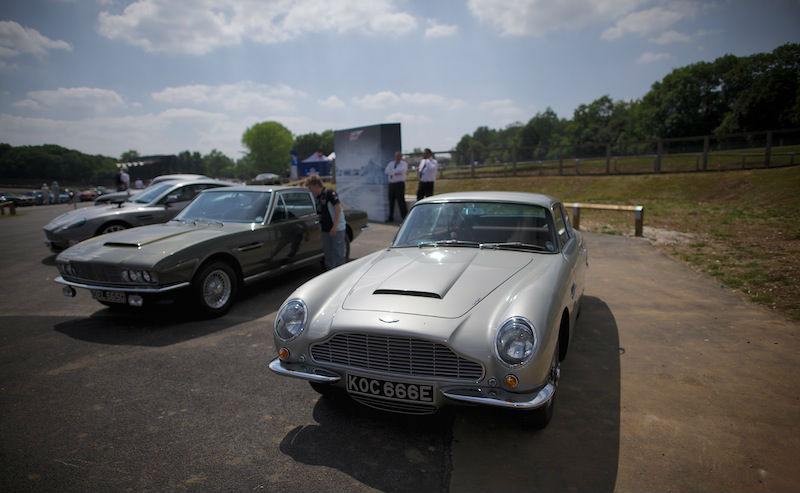 james Bond Aston Martin centenary