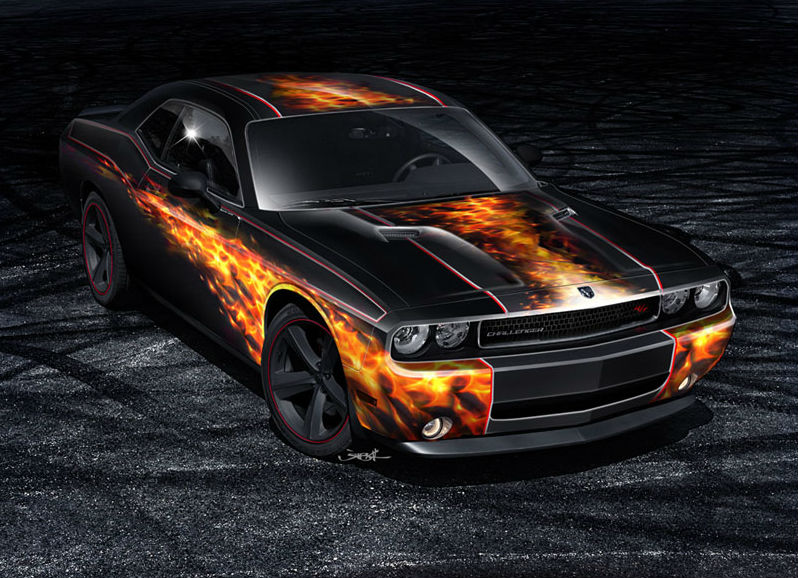 dodge challenger car