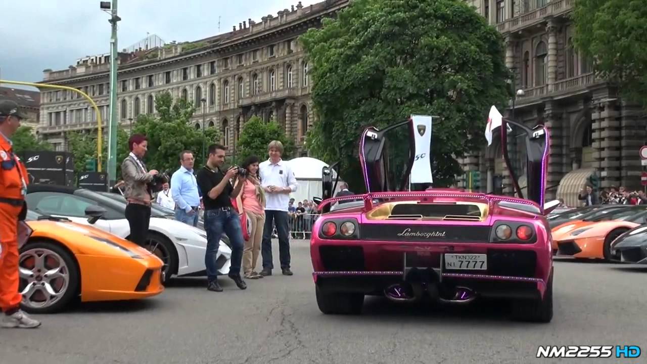 Diablo GT spotted during Lamborghini anniversary celebrations