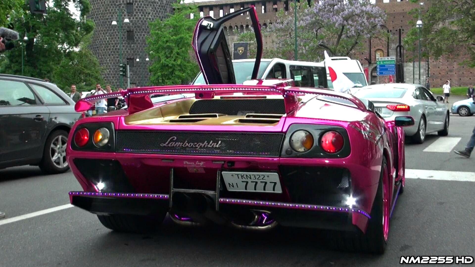 Diablo GT spotted during Lamborghini anniversary celebrations