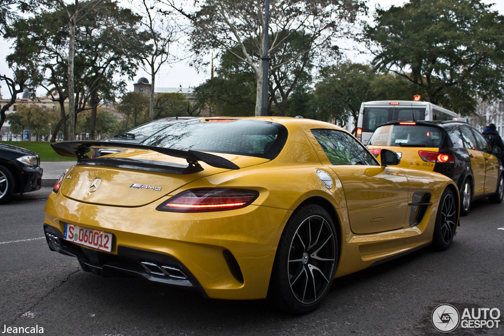 mercedes sls amg black