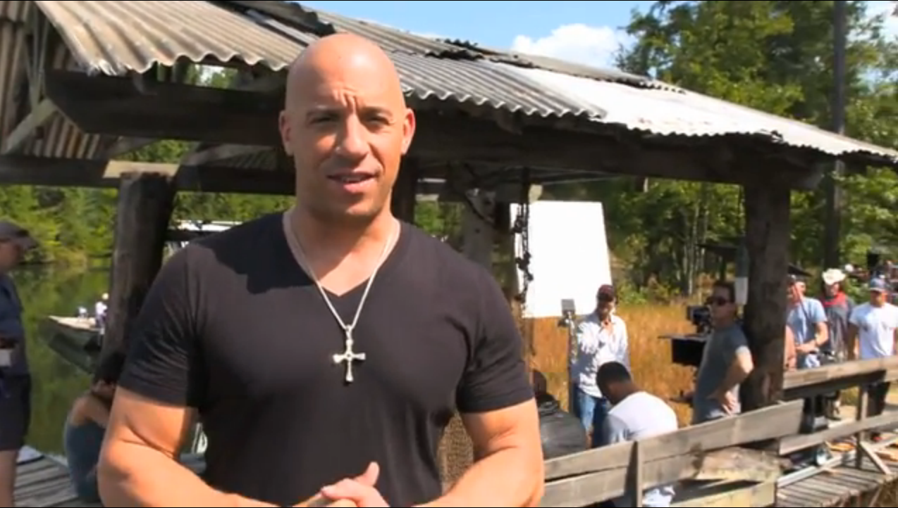Backstage With Vin Diesel