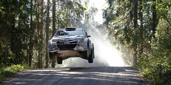 Hyundai i20 WRC testing
