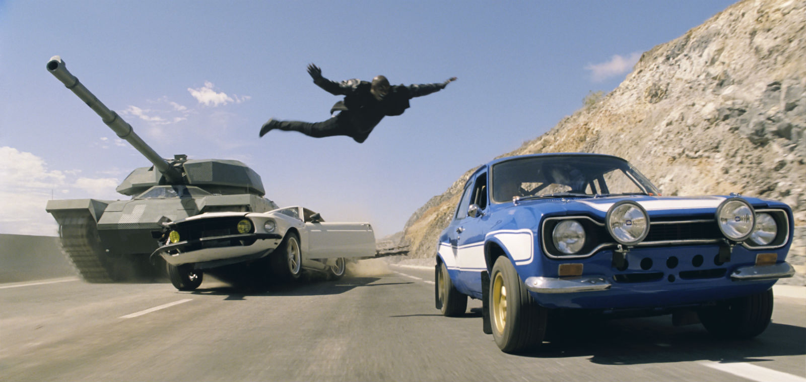 Furious 7 Action Scenes