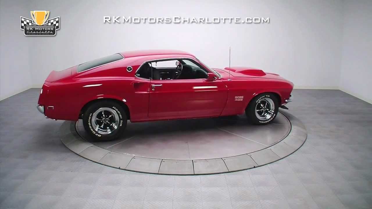 red 1969 Ford Mustang Boss 429 rk motors c