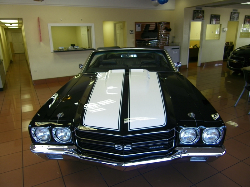 1970 Chevrolet Chevelle Convertible Restomod Triple Black