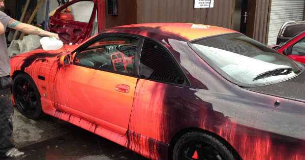 Heat Sensitive Nissan Skyline R33 1