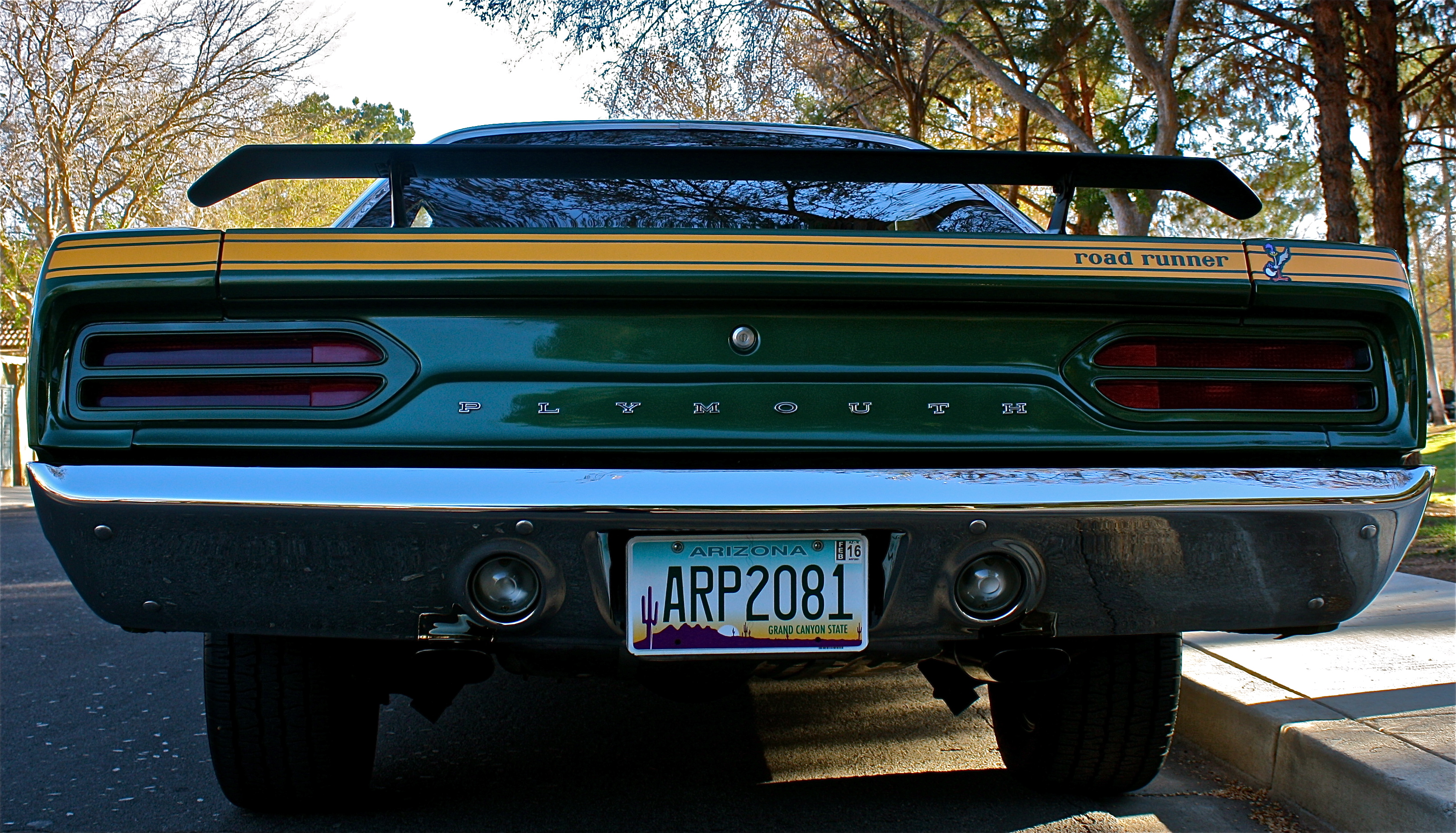 1970 plymouth roadrunner green hornet 6