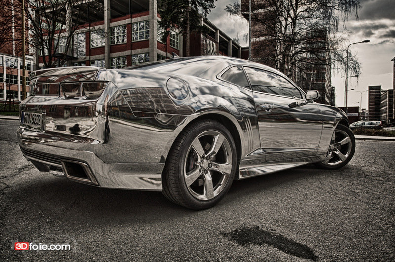 chrome chevrolet camaro