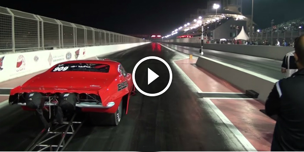 drag race camaro Middle East WORLD RECORD with Pro Mod 1969 Camaro 5 41