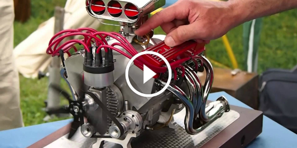 Miniature Chevy V8 ENGINE With Mini CNC 4-Axis! Published on Jun 9 2013! 21