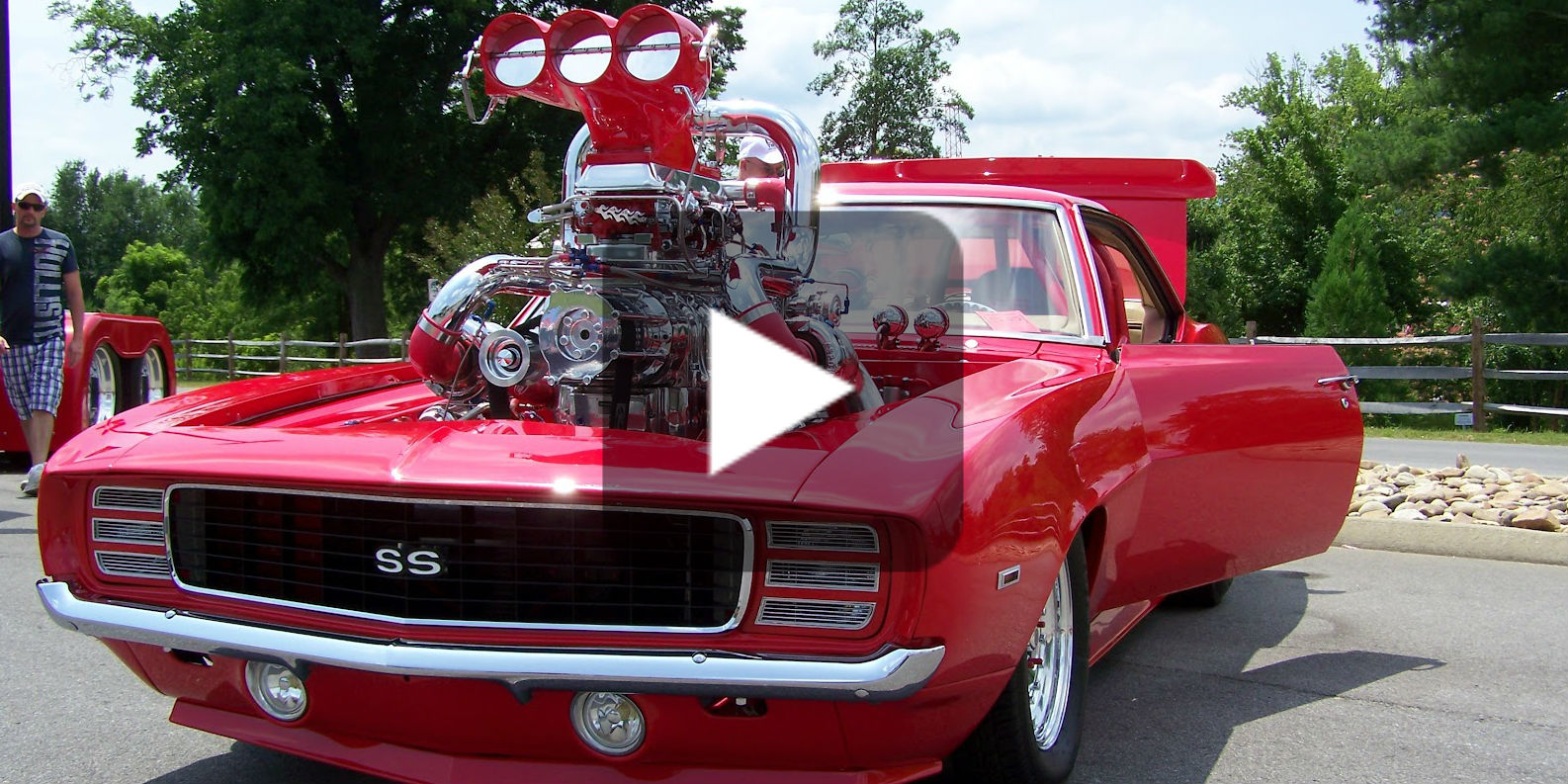Twin Turbo 1969 Camaro SS Car Super Charged & Nitrous!