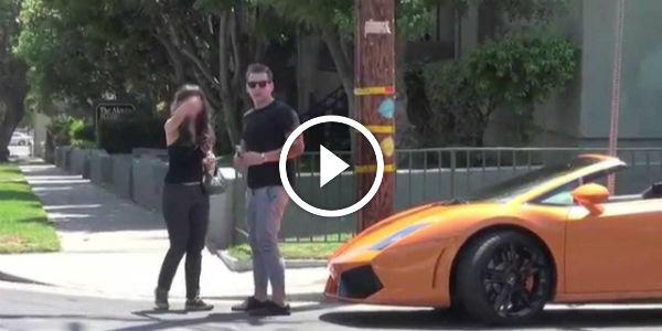 Is This The BEST EVER Supercar Prank for Gold Diggers!