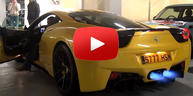 ferrari 458 exhaust