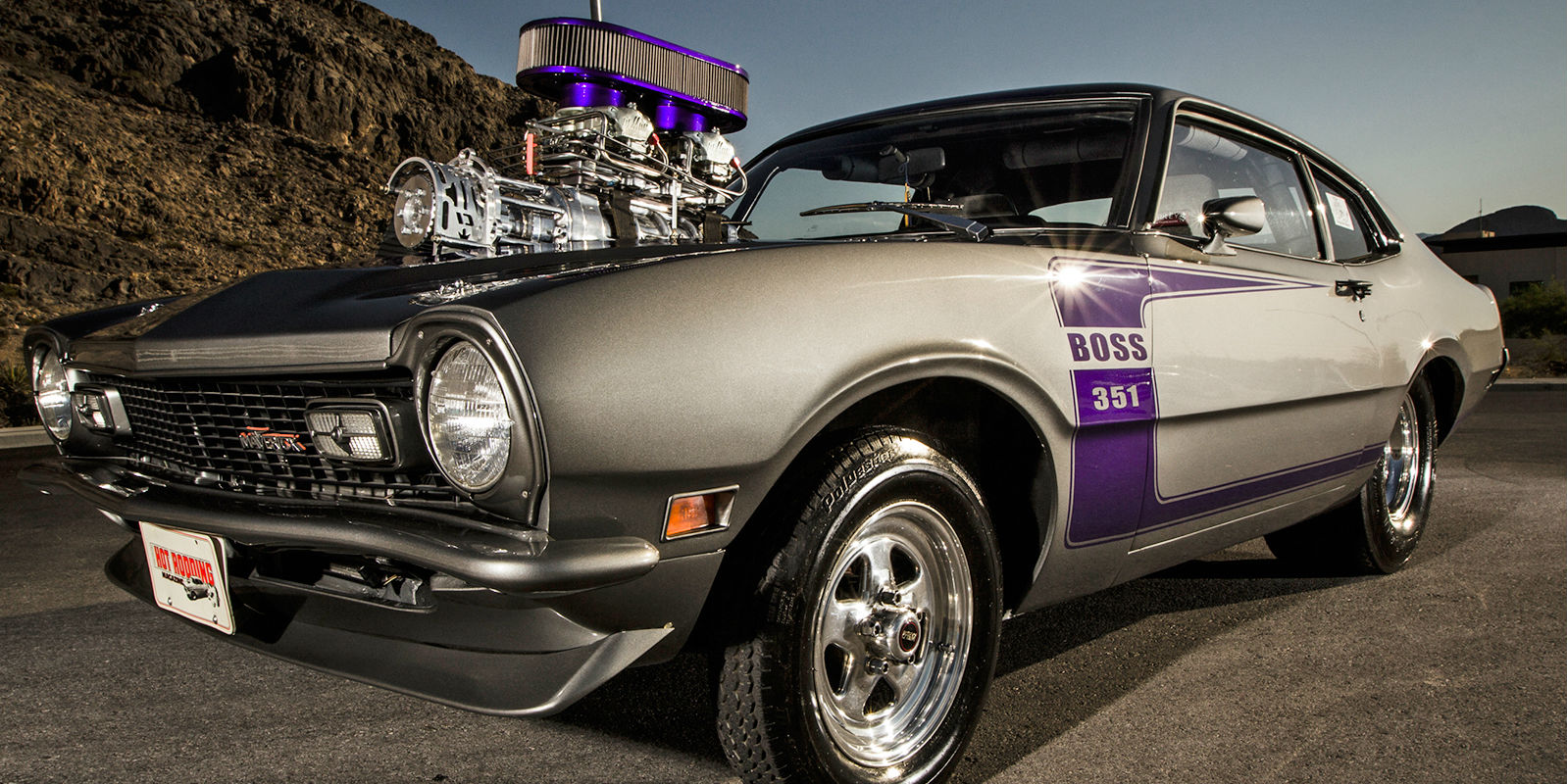 pro street style 1974 Ford Maverick