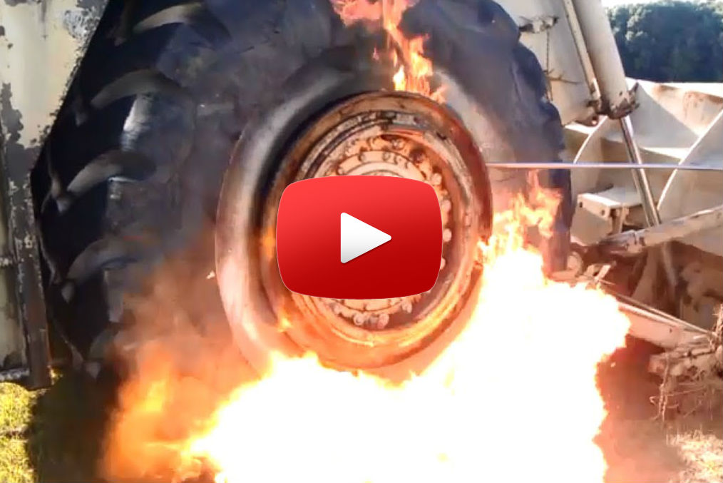 fire fluid tire