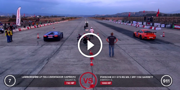 Lamborghini Aventador vs Porsche GT3 RS vs BMW M6 PP