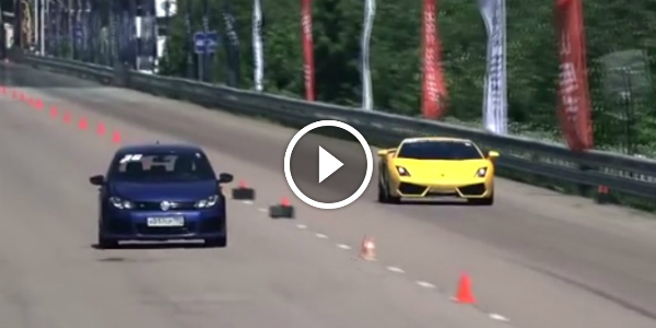 UNBELIEVABLE DEMONIC VW Golf R36 LS BMW M6 LAMBO & Mercedes CLS 31!