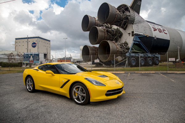 2014-Chevrolet-Corvette-C7-Nasa-Space-Site-front-three-quarter