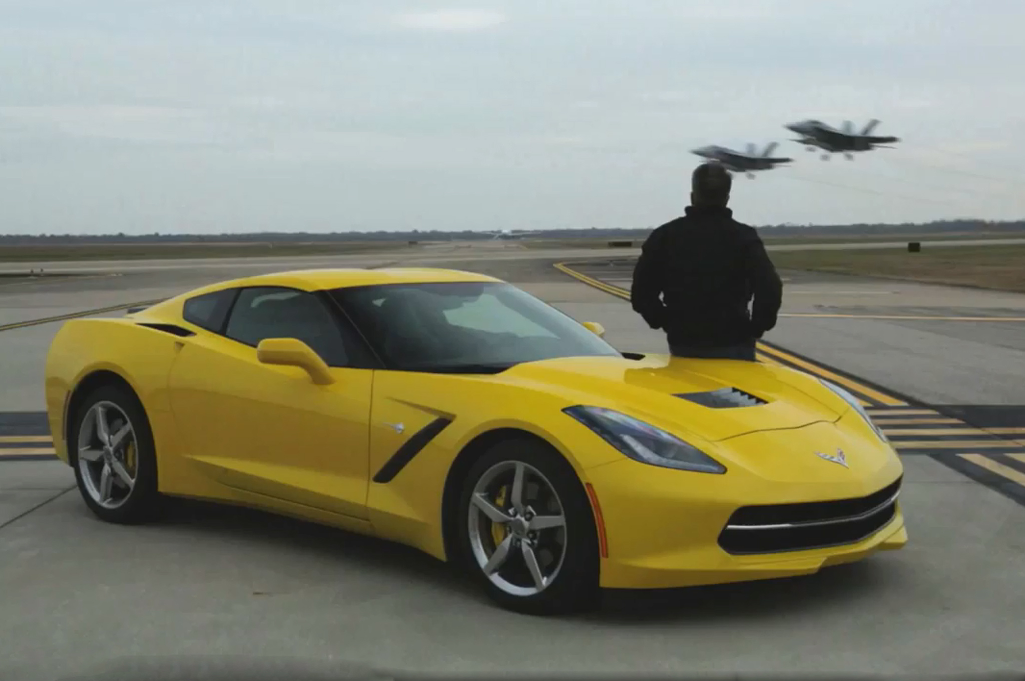 Walt Cunningham chevy corvette