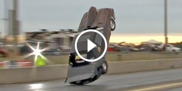 FLYING Mustang 2000hp + Nitrous Runs 100 Feet 2