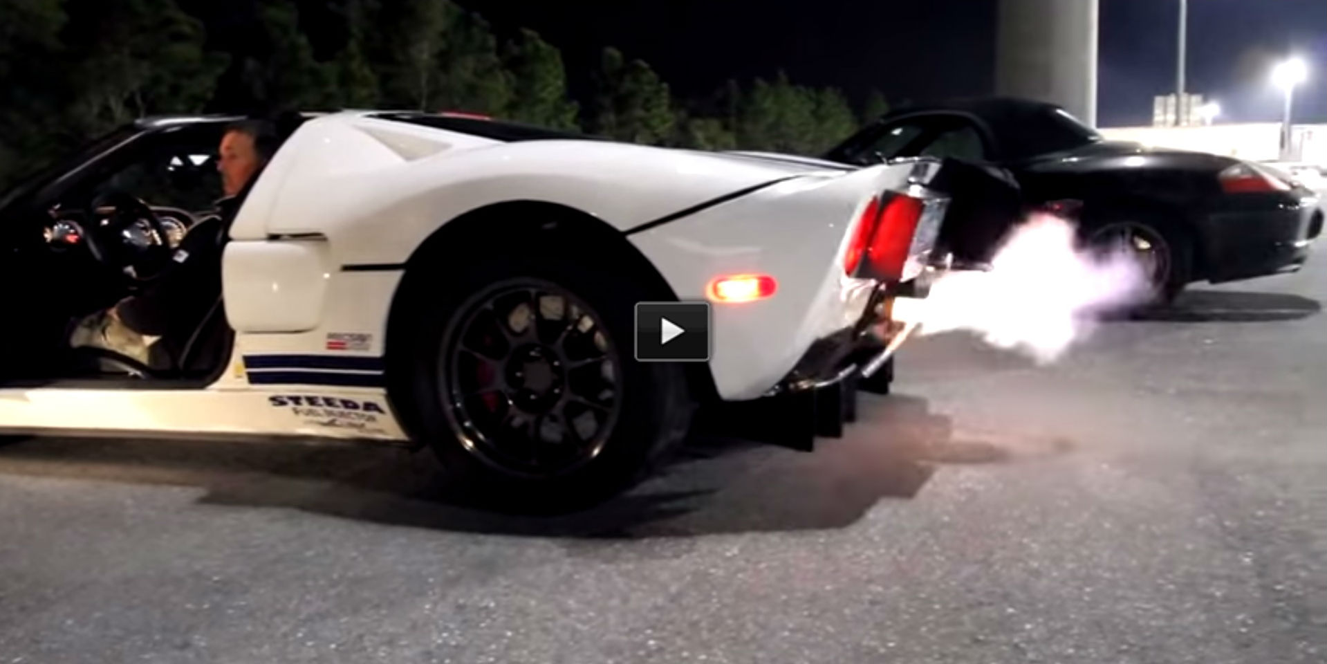 Ford GT 1500 HP flames