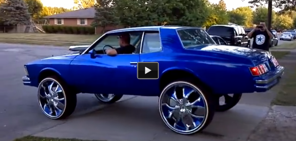 Chevy Monte Carlo SS wheelie
