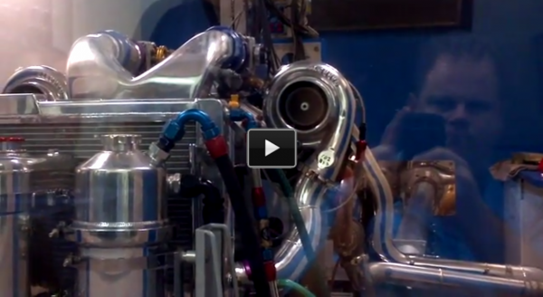 Nissan Twin Turbo drag race