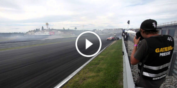 ENTRY DRIFT SPEED 220kph 136 mph - Fredric Aasbø and Mad Mike Whiddett 1