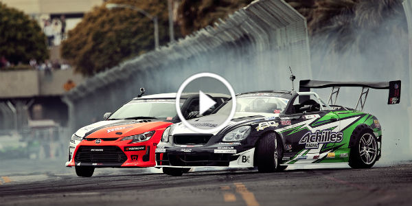 Greatest DRIFT BATTLE in Formula D History - Daigo Saito vs Fredric Aasbo 1