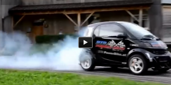 hayabusa turbo engine smart car smoke