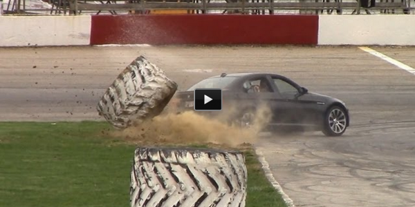 BMW M3 Drift wreck crash