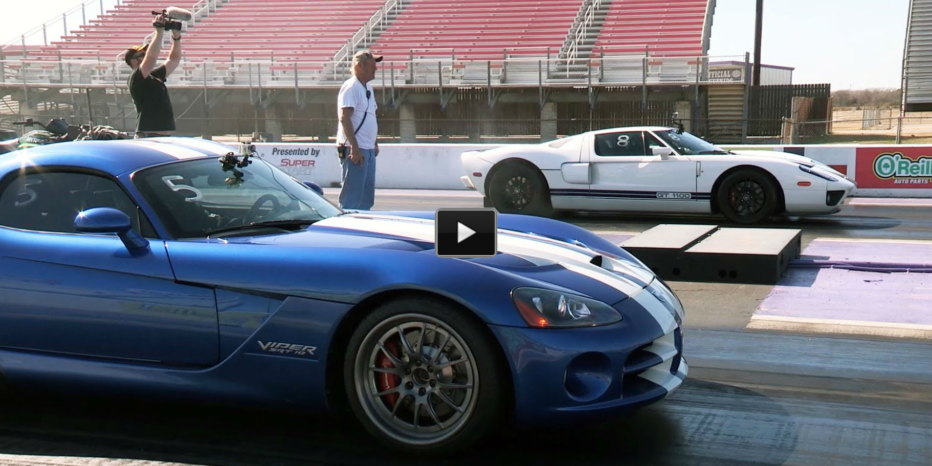 Dodge Viper vs Ford GT supercharged